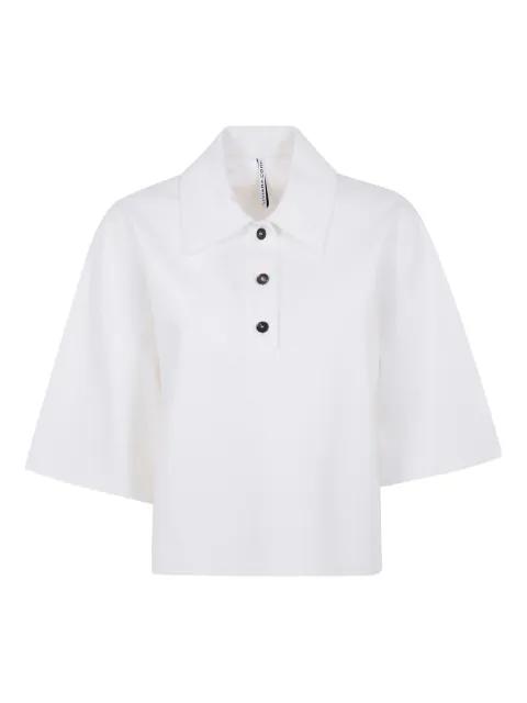 half-sleeves polo top by LIVIANA CONTI