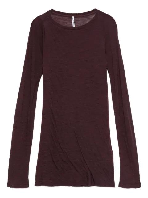 long-sleeve round-neck top by LIVIANA CONTI