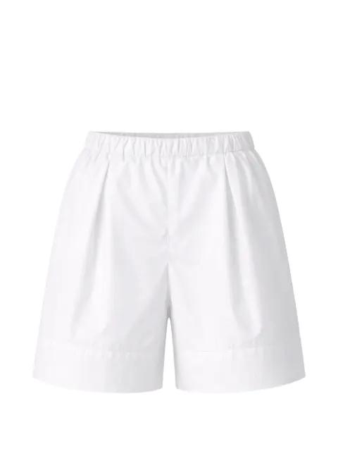 pleated elasticated-waist shorts by LIVIANA CONTI