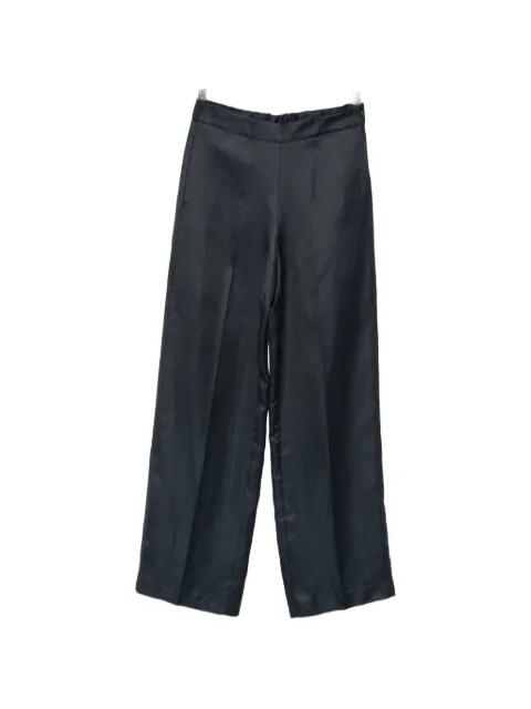 pressed-crease wide-leg trousers by LIVIANA CONTI