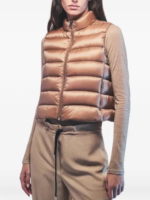 quilted padded gilet by LIVIANA CONTI