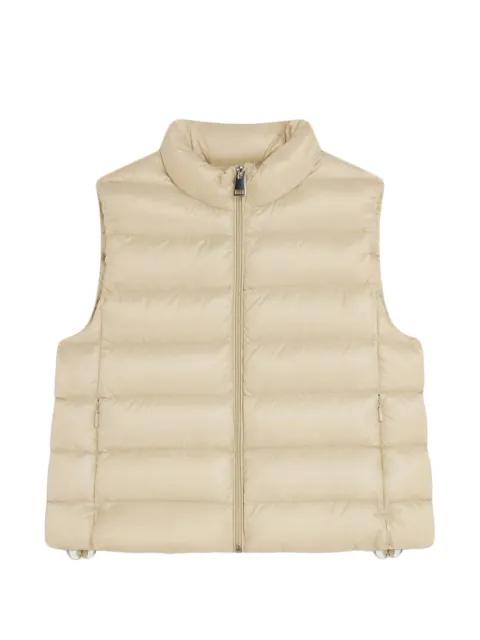 quilted sleeveless gilet by LIVIANA CONTI