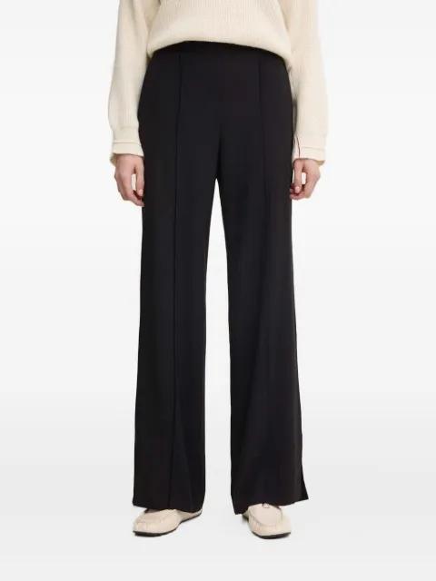 seam-detail trousers by LIVIANA CONTI