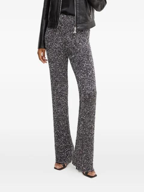sequin-embellishment trousers by LIVIANA CONTI