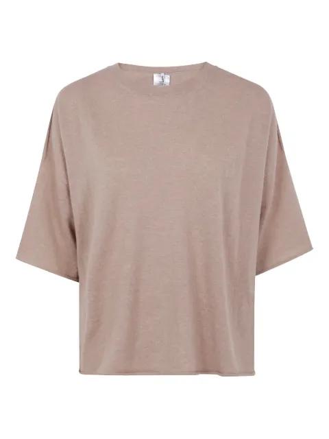 short-sleeve wool T-shirt by LIVIANA CONTI