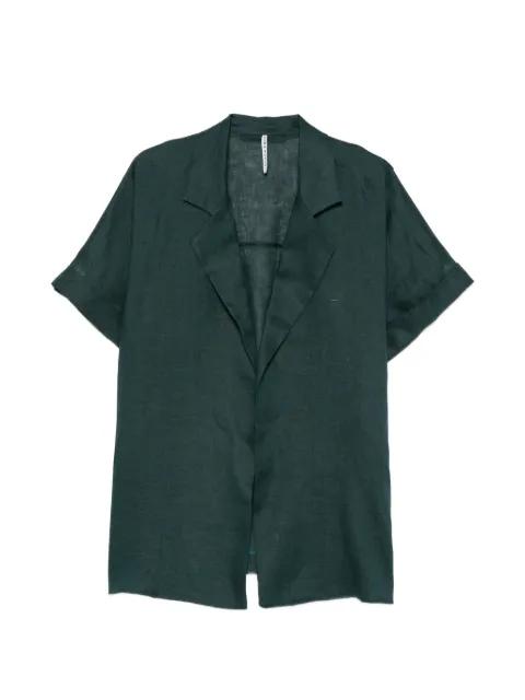 short-sleeved notched-lapels jacket by LIVIANA CONTI
