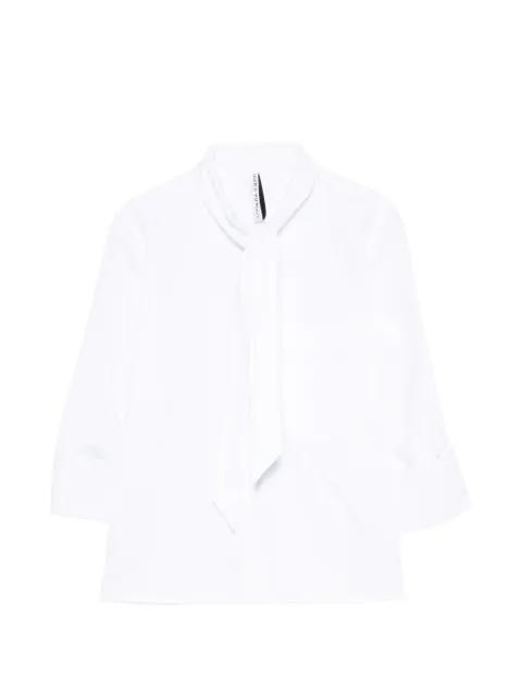 tie-neck shirt by LIVIANA CONTI