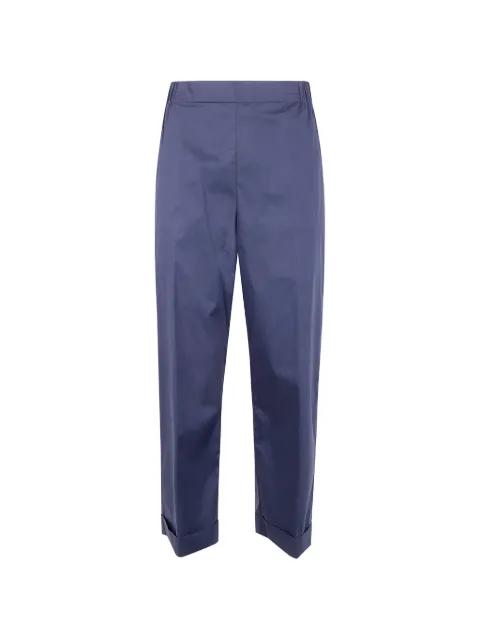 turn-up tailored trousers by LIVIANA CONTI