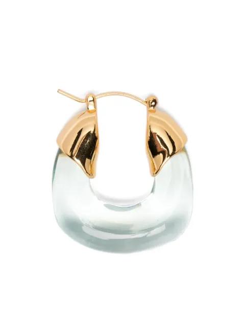 mini organic hoops earrings by LIZZIE FORTUNATO