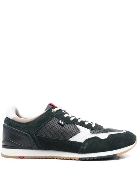 leather panelled suede sneakers by LLOYD