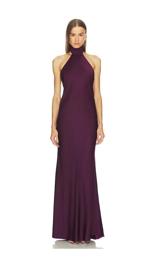 LOBA Alexis Bias Gown in Purple by LOBA