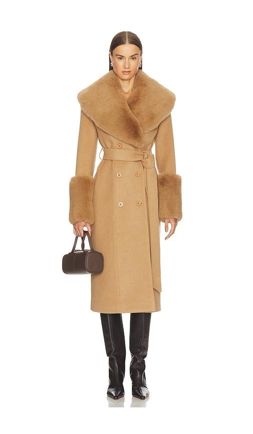 LOBA Charlotte Coat in Brown by LOBA