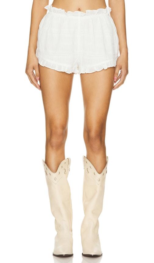 LOBA Martina Bloomer Short in Ivory by LOBA