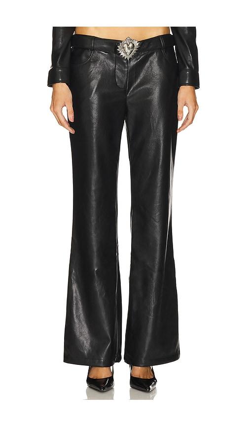 LOBA Sagrada Low Rise Pants in Black by LOBA