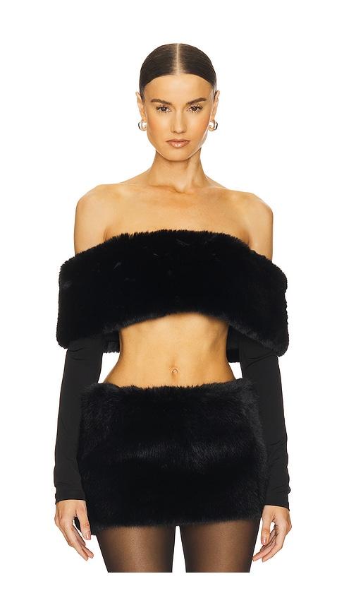 LOBA Sasha Crop Top in Black by LOBA