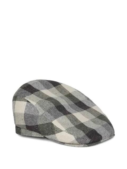 Grosvenor check flat cap by LOCK&CO. HATTERS