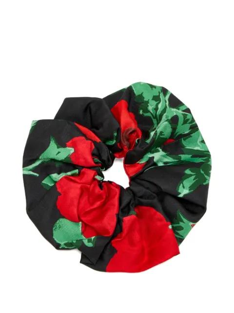 Astrid floral scrunchie by LOEFFLER RANDALL