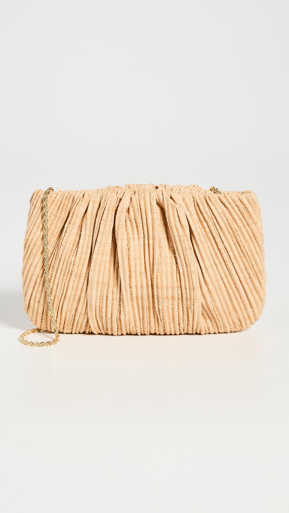 Brit Flat Pleated Pouch by LOEFFLER RANDALL