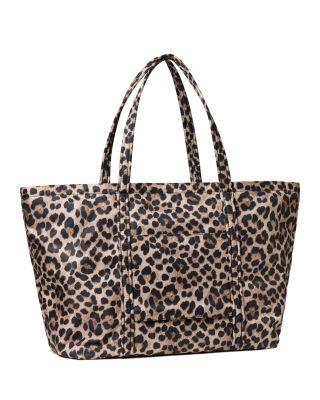 Dina Leopard Print Travel Tote by LOEFFLER RANDALL