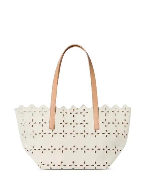 Easton flower-cut scalloped shoulder bag by LOEFFLER RANDALL