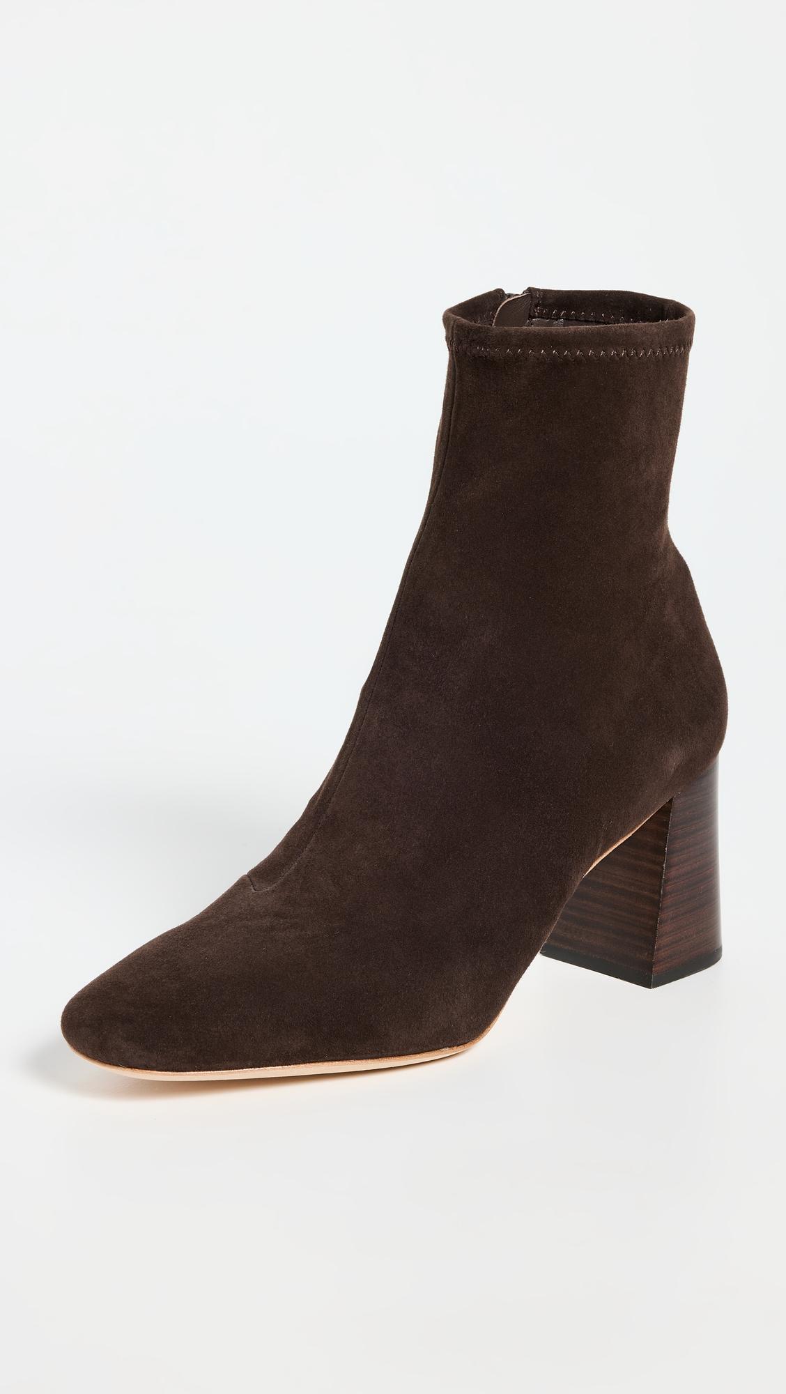Elise Slim Ankle Booties with Block Heel by LOEFFLER RANDALL