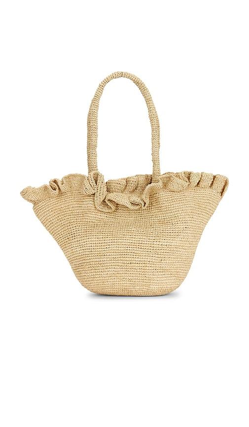 Loeffler Randall Cyrus Woven Tote Bag in Neutral by LOEFFLER RANDALL