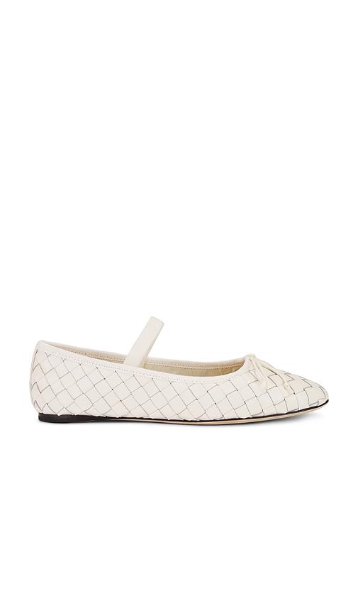 Loeffler Randall Leonie Ballet Flat in Cream by LOEFFLER RANDALL