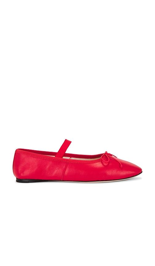 Loeffler Randall Leonie Ballet Flat in Red by LOEFFLER RANDALL