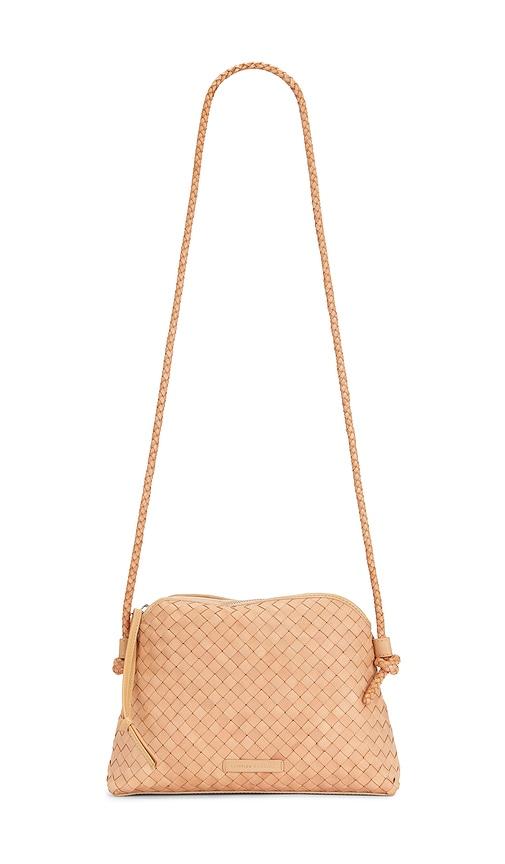 Loeffler Randall Mallory Woven Crossbody Bag in Tan by LOEFFLER RANDALL