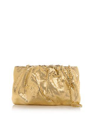 Serena Leather Clutch by LOEFFLER RANDALL
