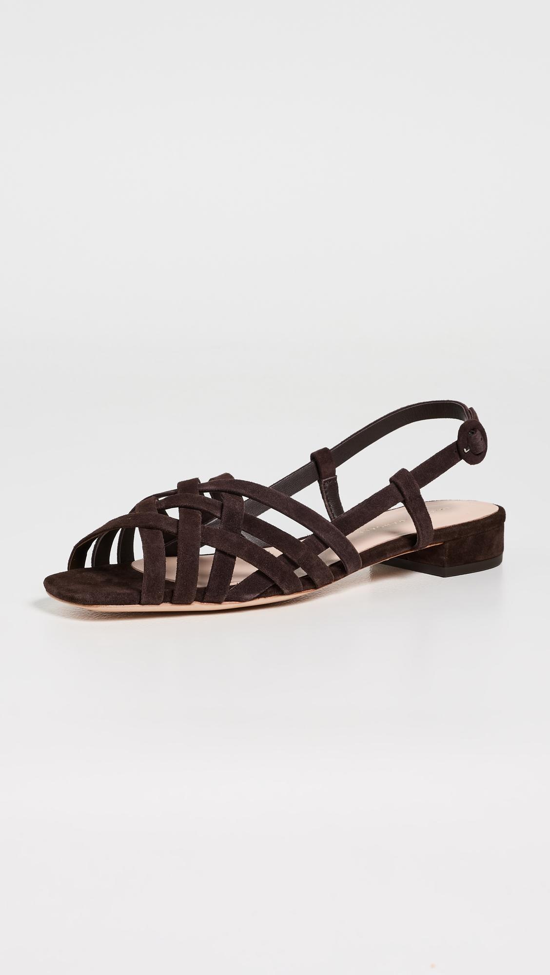 Shelly Lattice Slingback Sandals by LOEFFLER RANDALL
