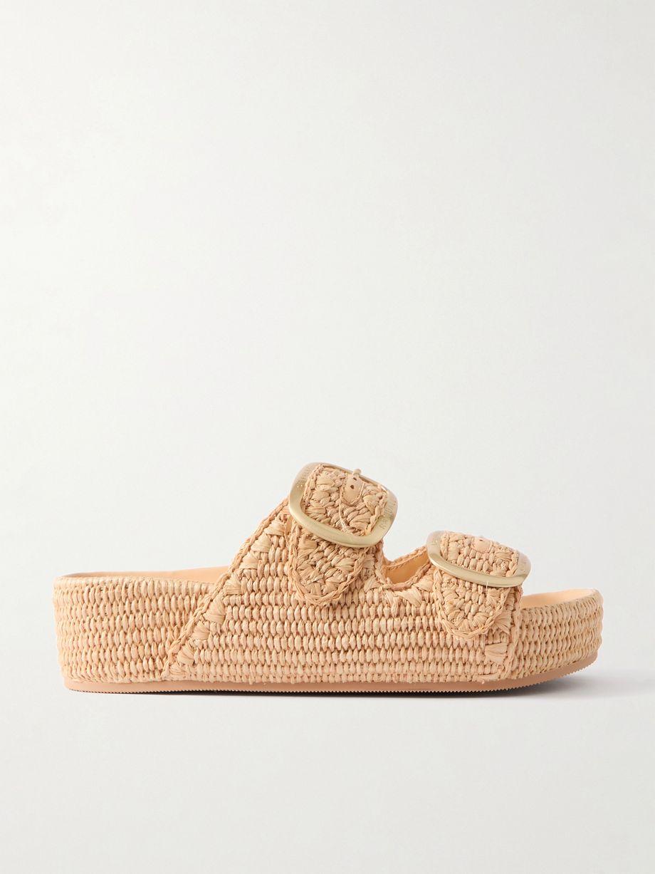 Theo raffia sandals by LOEFFLER RANDALL