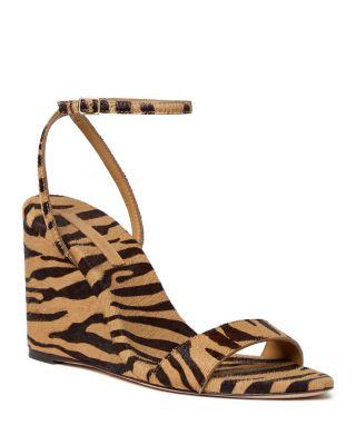 Women's Calf Hair Wedge Sandals by LOEFFLER RANDALL