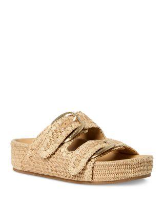 Women's Raffia Platform Sandals by LOEFFLER RANDALL