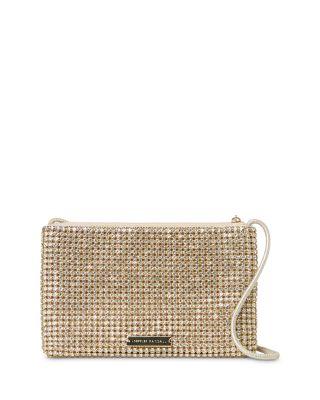 Yara Rhinestone Flat Clutch by LOEFFLER RANDALL