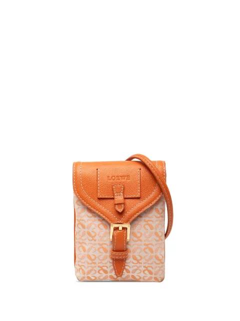 1990-2000 Mini Anagram Canvas crossbody bag by LOEWE 