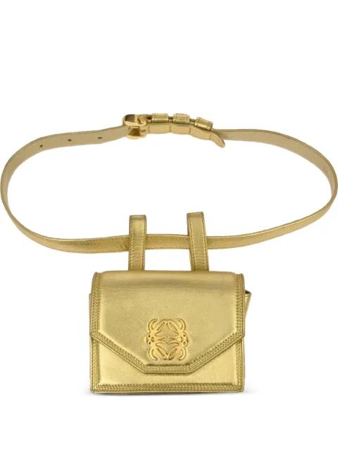 1990-2000s Anagram leather belt bag by LOEWE 