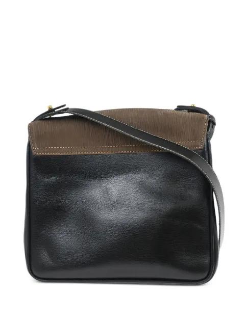 1990-2000s Velazquez leather shoulder bag by LOEWE 