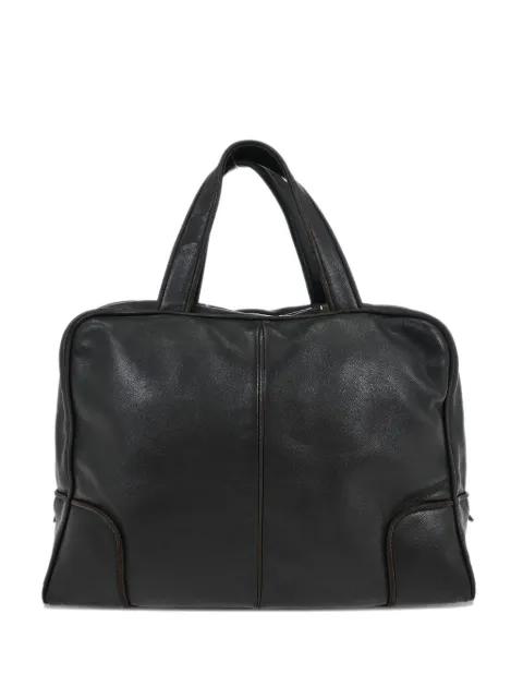 1990-2000s leather tote bag by LOEWE 