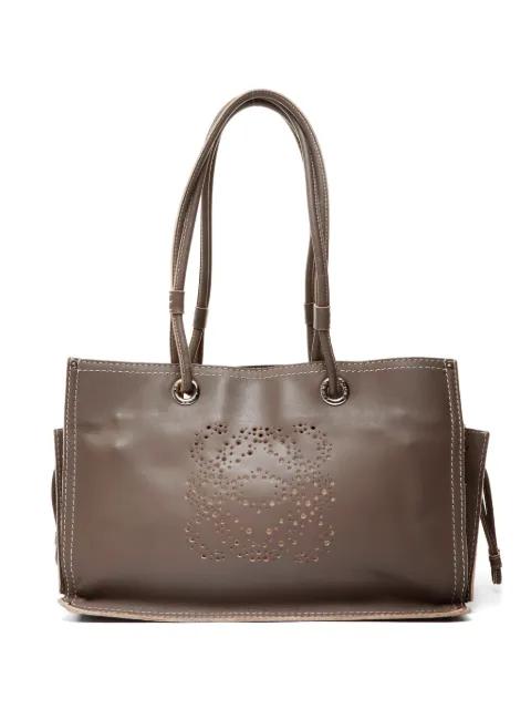 2000-2010s Anagram leather tote bag by LOEWE 