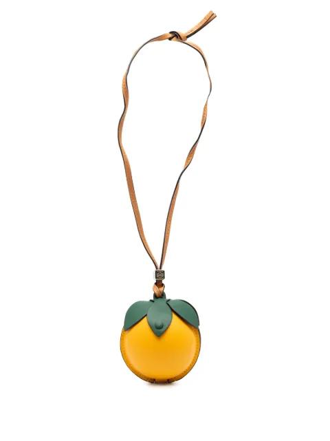 2000-2025 Mini Leather Lemon Pouch shoulder bag by LOEWE 2000-2025 Mini Leather Lemon Pouch shoulder bag by LOEWE