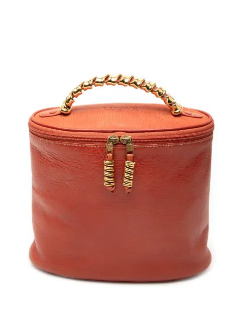 2000-2026 Leather Velasquez Twist vanity bag by LOEWE 