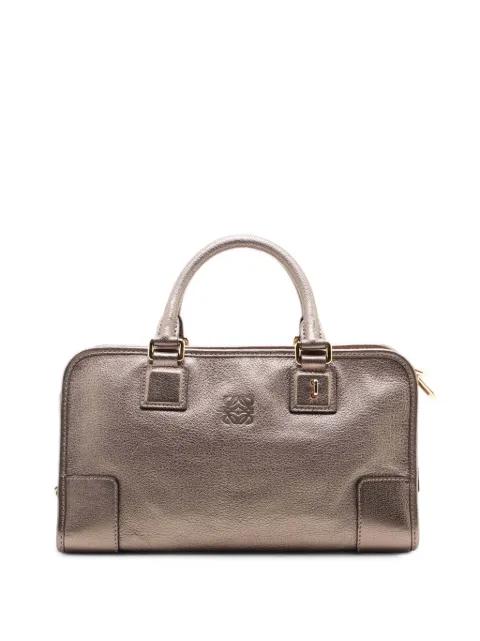 2000-2026 Metallic Leather Amazona 28 handbag by LOEWE 