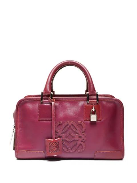 2000s 28 Amazona leather handbag by LOEWE 