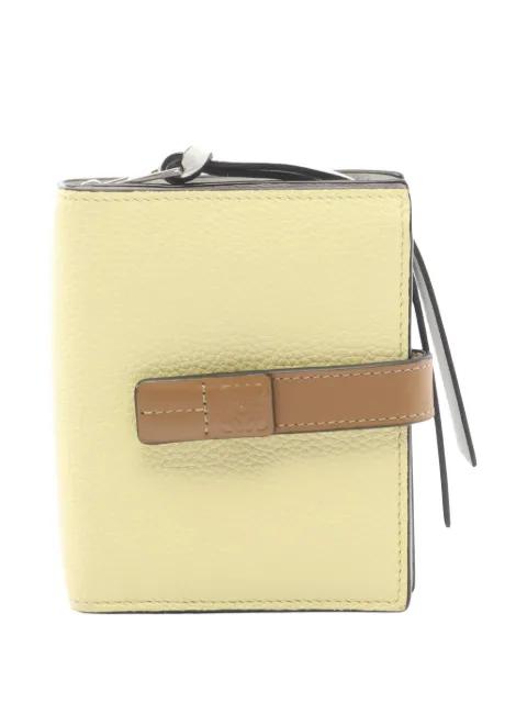 2000s Anagram-debossed leather bifold wallet by LOEWE 