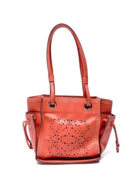 2000s Anagram punching shoulder bag by LOEWE 