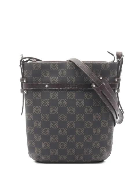 2000s Anagram repeat shoulder bag by LOEWE 