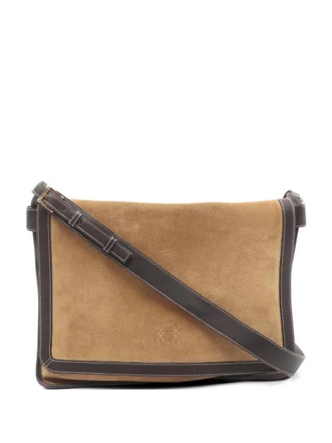 2000s Anagram shoulder bag by LOEWE 