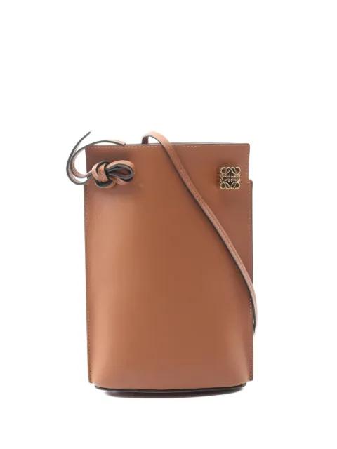2000s Dice Pocket leather shoulder bag by LOEWE 