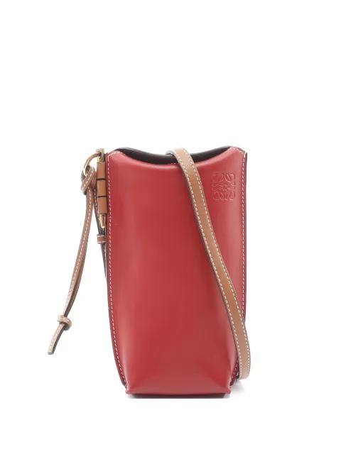 2000s Gate pocket leather shoulder bag by LOEWE 